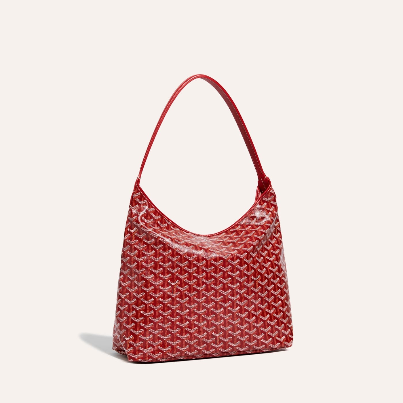 Goyard Bohème Hobo Bag Red - Image 2
